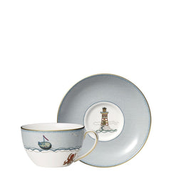 Kit Kemp Sailor's Farewell Breakfast Cup & Saucer Set