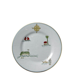 Kit Kemp Sailor'S Farewell Salad Plate