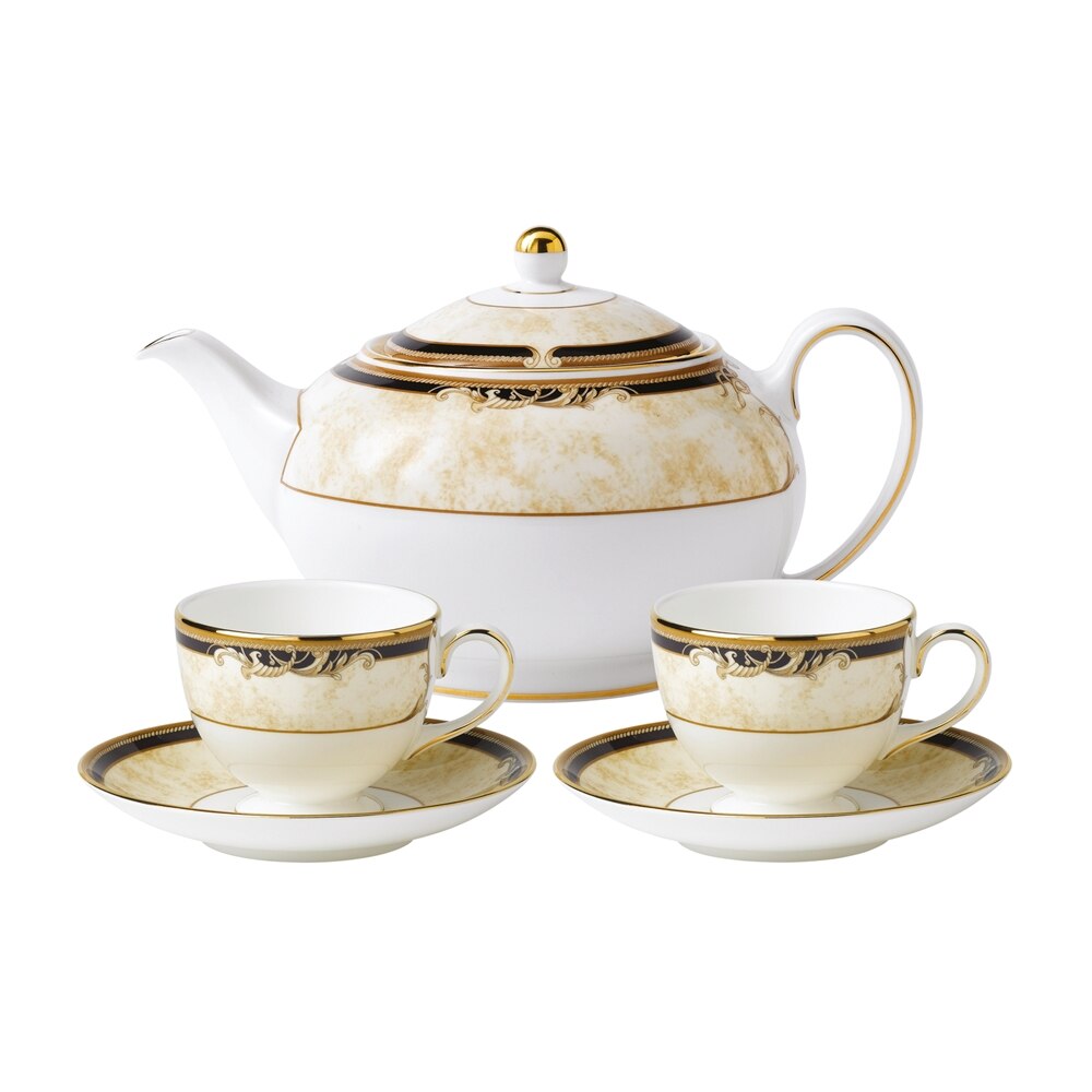 Cornucopia 3 Piece Tea Set