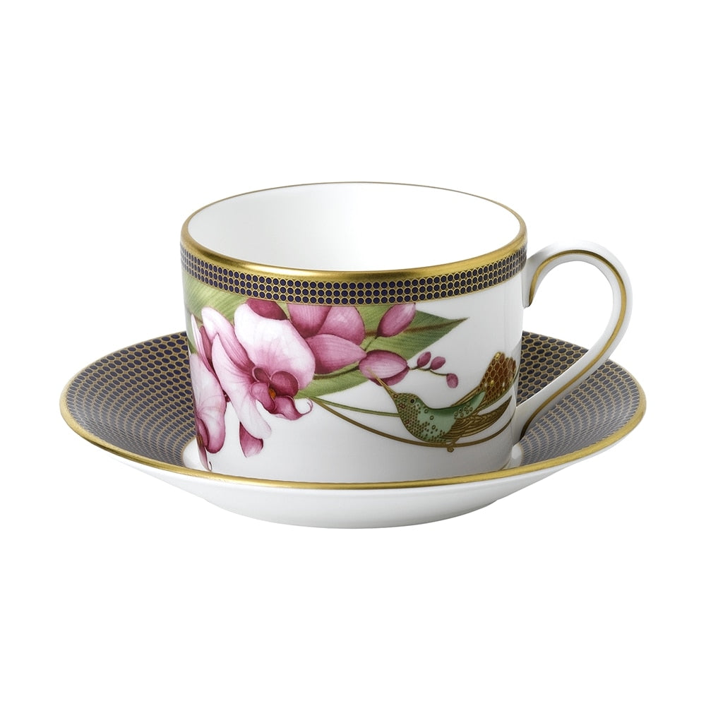 Hummingbird Teacup & Saucer