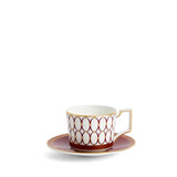 Renaissance Red Espresso Cup & Saucer
