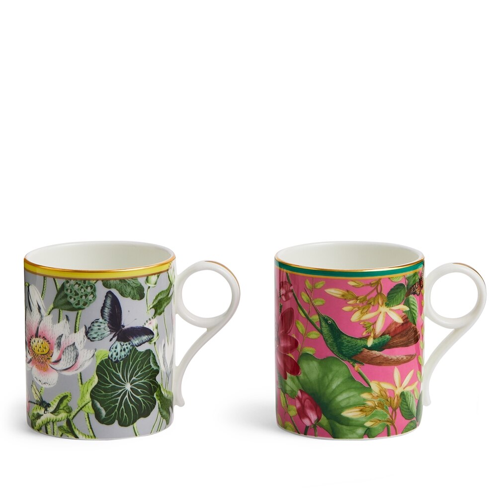 Wonderlust Mugs Small Set Of 2