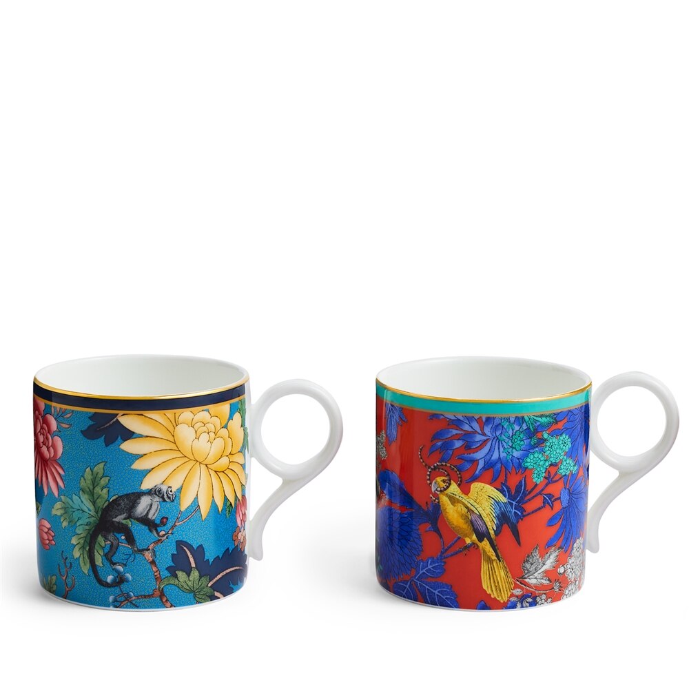 Wonderlust  Mugs Large Set Of 2