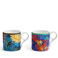 Wonderlust  Mugs Large Set Of 2