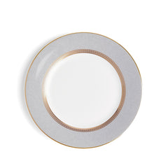 Renaissance Grey Plate 8In