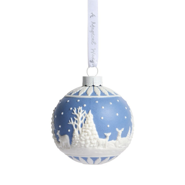 Christmas Deer Bauble Ornament