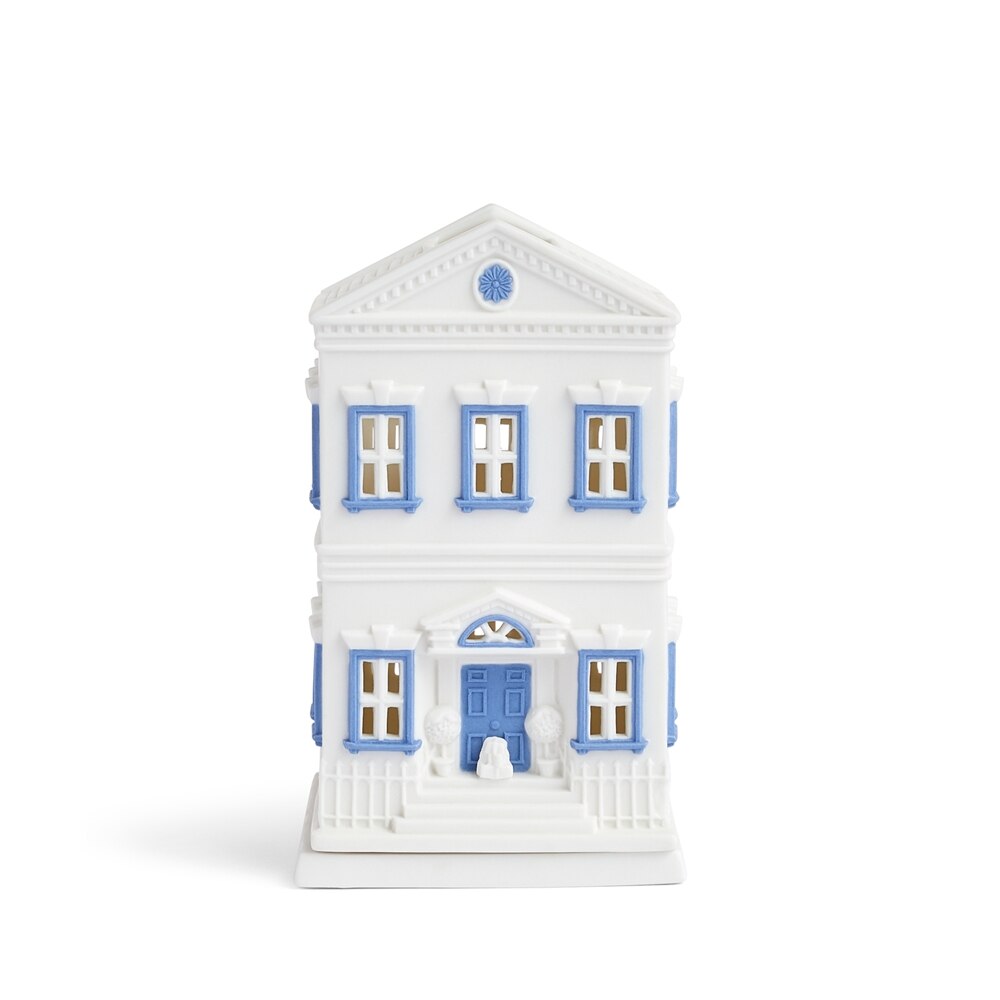 Christmas Standing Lithophane House Ornament