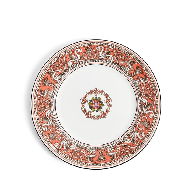 Florentine Salmon Side Plate 20.6cm 8.1in