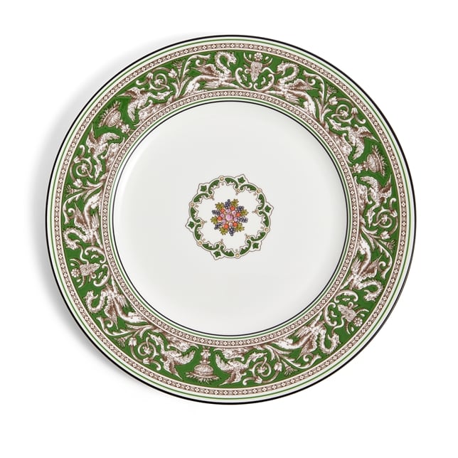 Florentine Verde Dinner Plate 27.3cm 10.7in