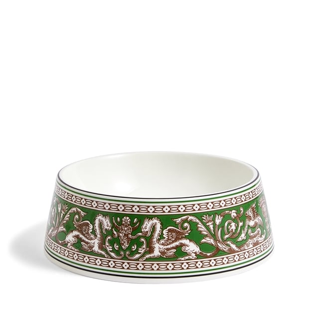 Florentine Verde Pet Bowl 21cm 8.2in