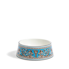 Florentine Turquoise Pet Bowl 17cm 6.6in