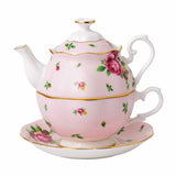 Royal Albert New Country Roses Pink Tea For One