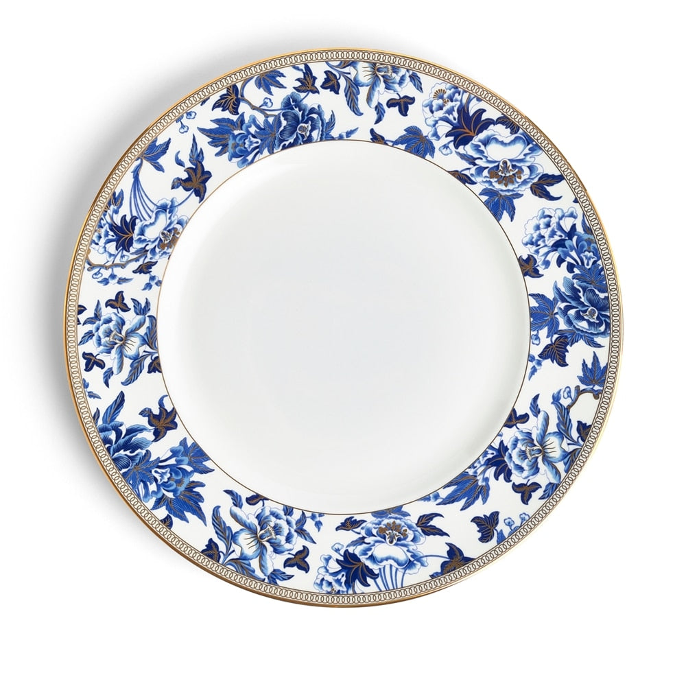 Hibiscus Accent Dinner Plate