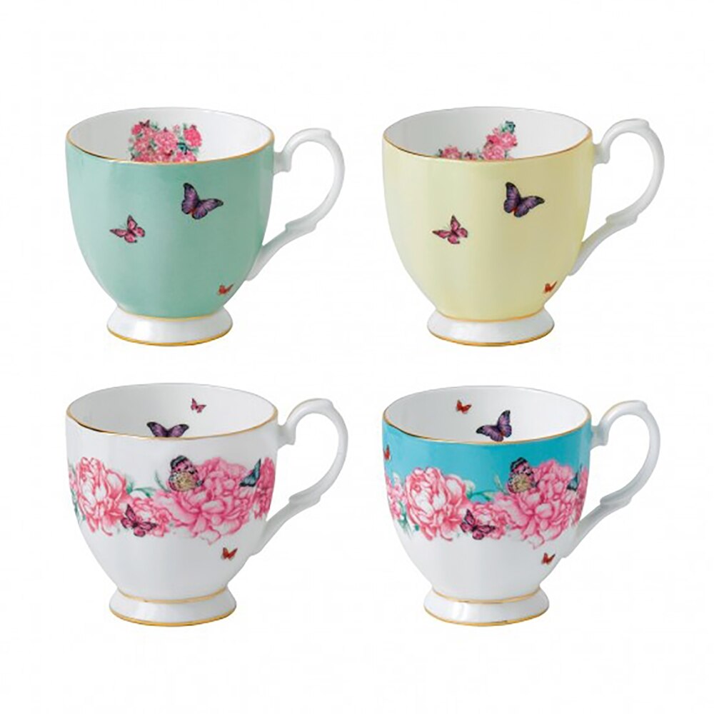 Royal Albert Miranda Kerr Friendship Mugs, Set Of 4