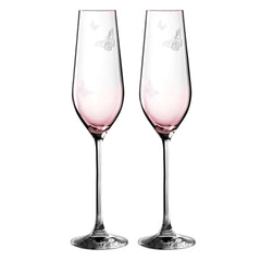 Royal Albert Miranda Kerr Pink Flute, Pair