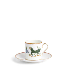 Kit Kemp Mythical Creatures Espresso Cup & Saucer