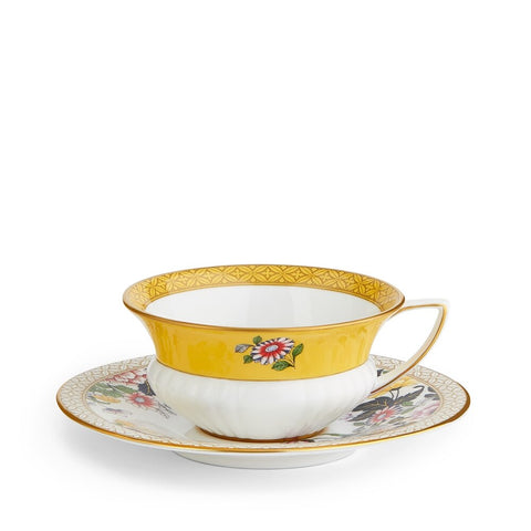 Wonderlust Primrose Teacup & Saucer Set