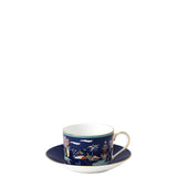 Wonderlust Blue Pagoda Teacup & Saucer Set