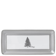 Winter White Sandwich Rectangular Tray