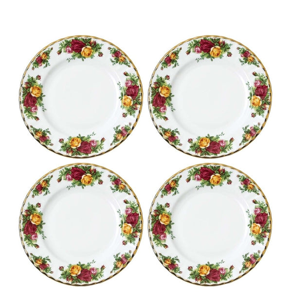 Royal Albert Old Country Roses Salad Plate, Set Of 4