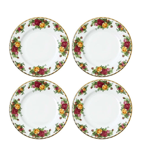 Royal Albert Old Country Roses Salad Plate, Set Of 4