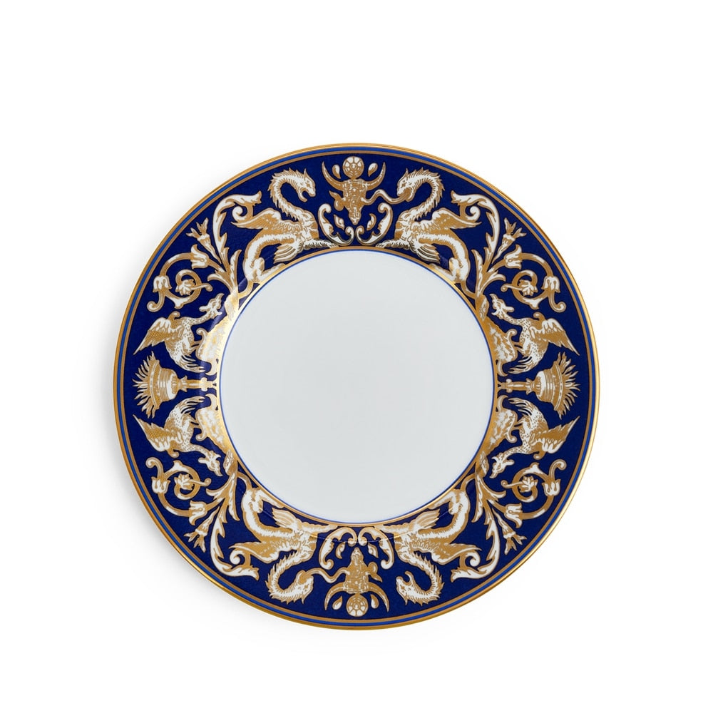 Renaissance Gold Scroll Accent Salad Plate