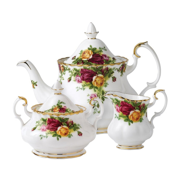 Royal Albert Old Country Roses 3-piece Tea Set
