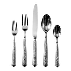 Bird Of Paradise Mirrored 18/10 Stainless Steel 20 Piece Flatware Set