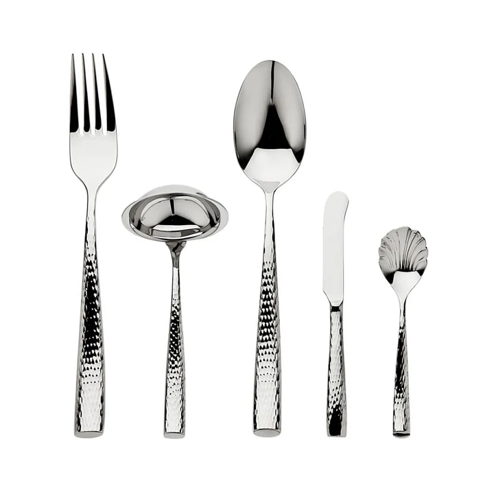 Anvil Mirrored 18/10 Stainless Steel 5 Piece Hostess Set