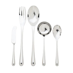 Pallone Mirrored 18/10 Stainless Steel 5 Piece Hostess Set