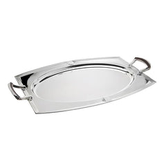 Art Deco Mirrored Oval Tray