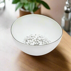 Dahlia Porcelain Serving Bowl