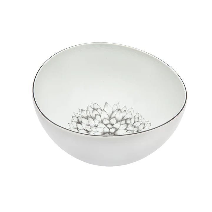 Dahlia Porcelain Serving Bowl