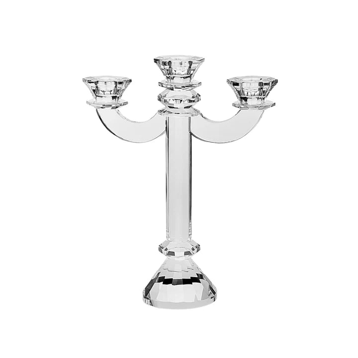 Traditional 3-lite Crystal Candelabra