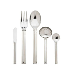 Capri Mirrored 18/10 Stainless Steel 5 Piece Hostess Set
