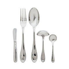 Impero Mirrored 18/10 Stainless Steel 5 Piece Hostess Set