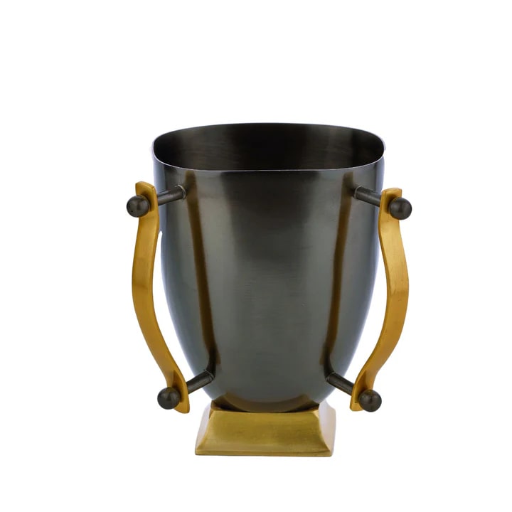 Suspension Black & Gold Wash Cup