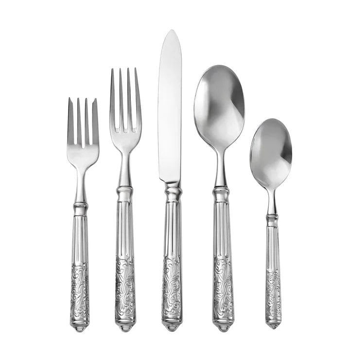 Amalfi Mirrored 18/10 Stainless Steel 20 Piece Flatware Set