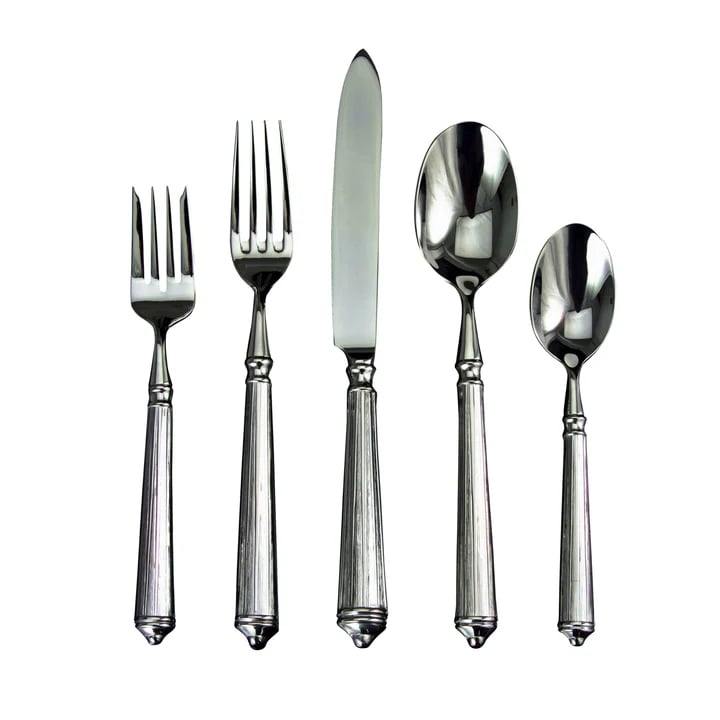 Rialto Mirrored 18/10 Stainless Steel 20 Piece Flatware Set