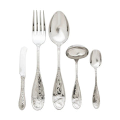 Japanese Bird Mirrored 18/10 Stainless Steel Serving Spoon