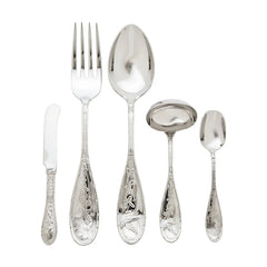 Japanese Bird Mirrored 18/10 Stainless Steel Sugar Spoon