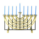 Ricci Argentieri Black And Gold Menorah