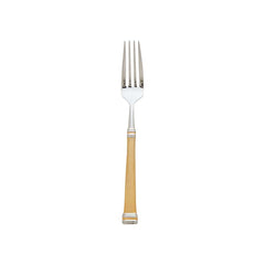 Royal Bramasole Mirrored Accented Gold 18/10 Stainless Steel Dinner Fork