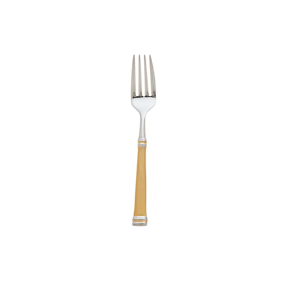 Royal Bramasole Mirrored Accented Gold 18/10 Stainless Steel Salad Fork