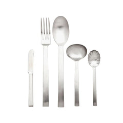 Rapallo Satin 18/10 Stainless Steel 5 Piece Hostess Set