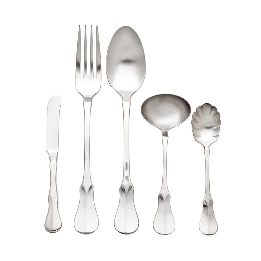 Violino Satin 18/10 Stainless Steel 5 Piece Hostess Set