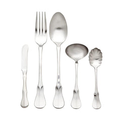 Violino Satin 18/10 Stainless Steel 5 Piece Hostess Set
