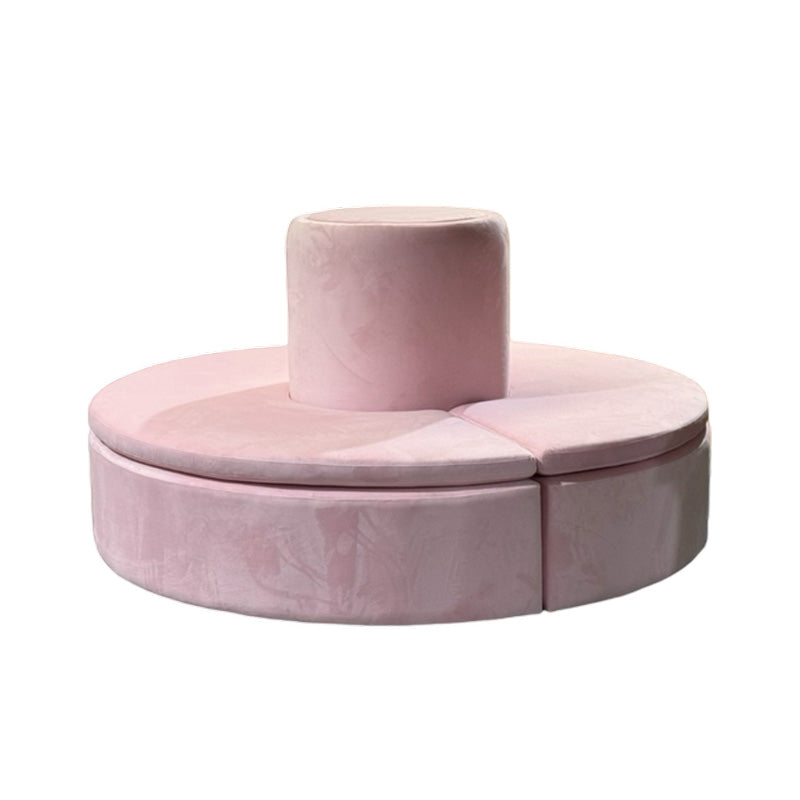 Skyler Round Sofa - Pink RENTAL