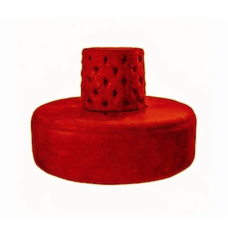Skyler Round Sofa - Red RENTAL