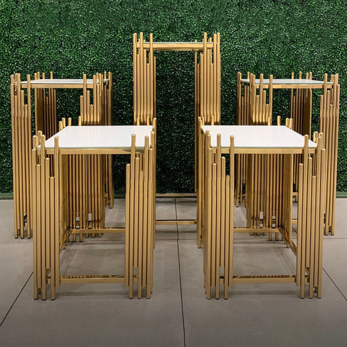 Square Eden Pedestal Set RENTAL